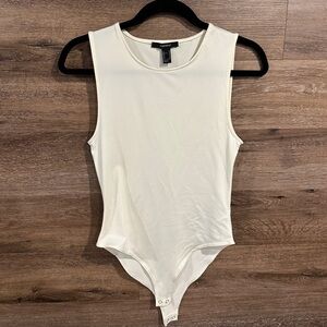 Forever 21 Cream Body Suit